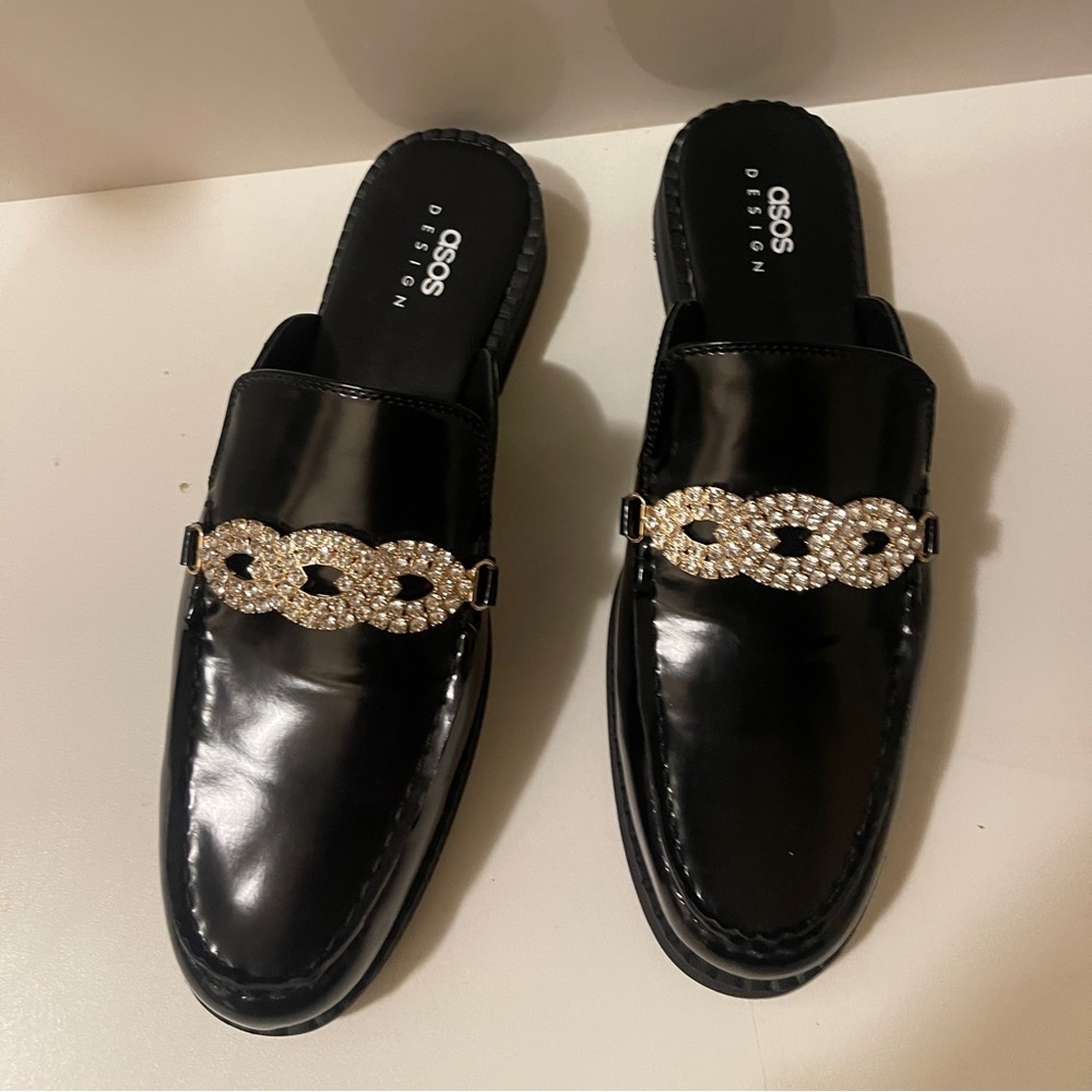 ASOS DESIGN mule loafers